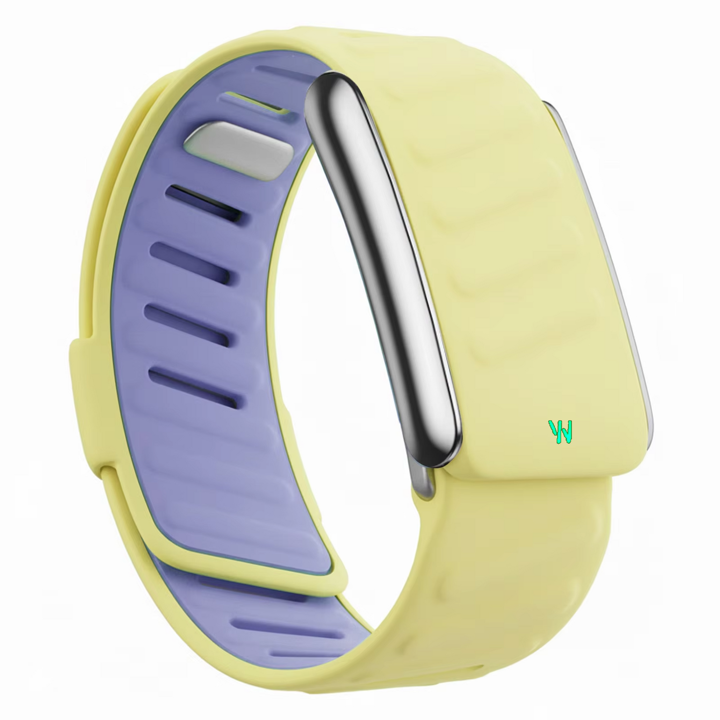 Yellow SportFlex Band With Silver Hardware 5.0