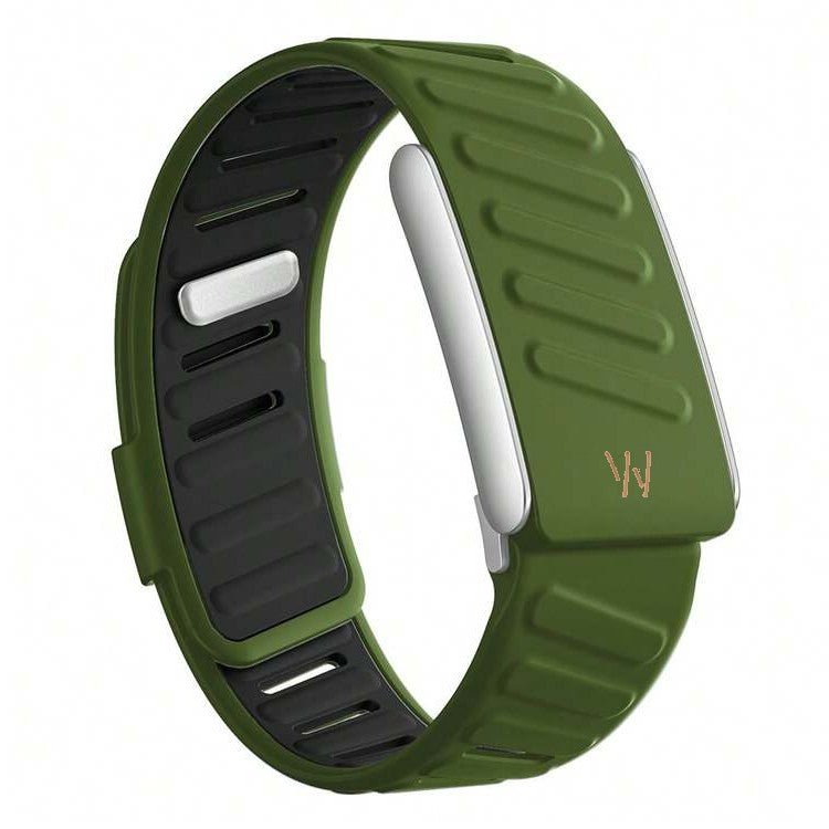 Army Green SportFlex Band With Silver Hardware 5.0