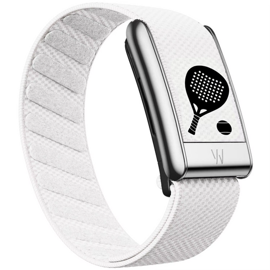 Padel Band With Chrome Silver Hardware 5.0